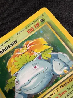 Pokemon Venusaur Base Set 15/102 Holo English 1999 TCG WOTC Card - MP - Image 5