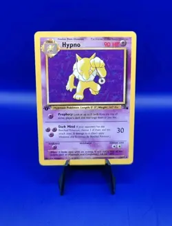 Hypno 23/62 1st Edition Non Holo Rare Fossil Set Pokemon Card 1999 WOTC TCG NM - Image 1