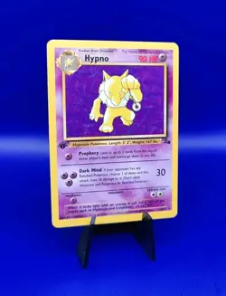 Hypno 23/62 1st Edition Non Holo Rare Fossil Set Pokemon Card 1999 WOTC TCG NM - Image 2