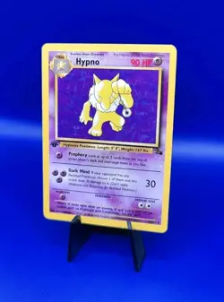 Hypno 23/62 1st Edition Non Holo Rare Fossil Set Pokemon Card 1999 WOTC TCG NM - Image 3