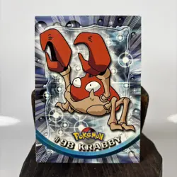 Topps Pokemon Series 2 Krabby Holo Card #98 *Sent with toploader* - Image 1