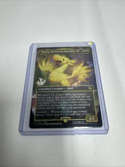 MAGIC THE GATHERING: CHOCO, SEEKER OF PARADISE lightly played holo card ng12901 - Image 1
