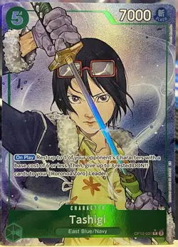 Tashigi (Alt Art) OP12-031 R Legacy of the Master - One Piece Card Game English - Image 1
