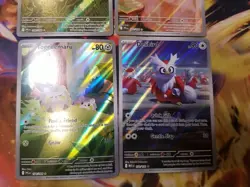Pokemon Illustration Rare 4 Card Lot: Phantasmal & Mega: Delibird, Yamper, ++ - Image 2