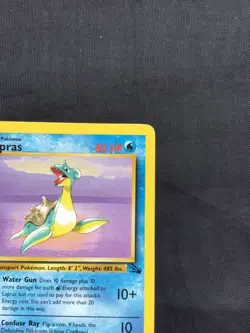 Pokemon Cards: Fossil 1st Edition Rare: Lapras 25/62 - Image 3