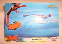 1998 Farewell Card #39 Topps Pokemon Mewtwo Strikes Back - Image 1