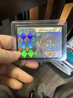 2001 HARRY POTTER TCG BASE SET HOLO FOIL RARE CARD #9/116 HERMIONE GRANGER - Image 1