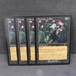 4x Nowhere To Run Retro Promo Mtg - Image 1