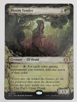 (Normal) Bloom Tender (0324) (Showcase) (324) Lorwyn Eclipsed Mtg NM - Image 1
