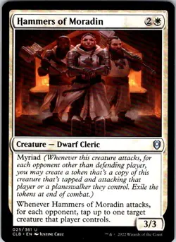 Magic | CLB | Hammers of Moradin | 25 | Normal | NM - Image 1