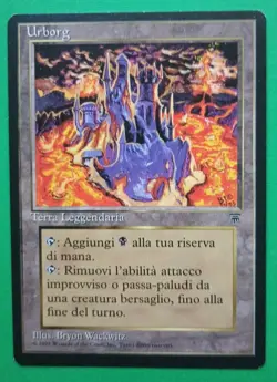 Magic the Gathering MTG FBB ITALIAN Legends URBORG U LP/EX 1994 Nice! - Image 1