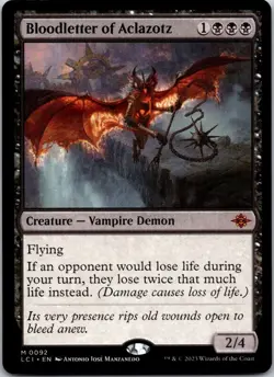 Bloodletter of Aclazotz 92 The Lost Caverns of Ixalan NM MTG - Image 1