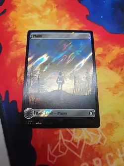 Plains (0845) (Surge Foil) - Universes Beyond: Fallout - NM - Image 3