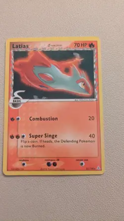 Pokemon TCG Latias EX Holon Phantoms Card 21/110 2006 - Image 1