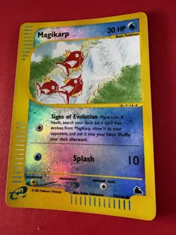 Pokemon TCG Magikarp Reverse Holo Card 75/144 2003 - Image 2