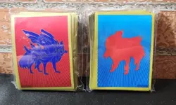 Lot Of 2 Packs Of 65 Pokemon TCG Zacian & Zamazenta Deck Sleeves - Image 1