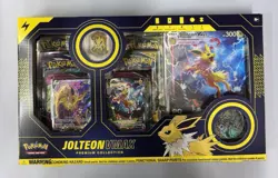 Pokemon TCG Jolteon VMAX Premium Collection Box (Box Minor Damaged) 728192535475 - Image 1