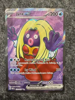 Pokemon TCG Jynx ex full art 191/165 Sv: Scarlet & Violet 151 Holo - Image 1