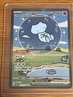 Pokemon TCG Mew EX 232/091 Sv: Bubble Mew Sir (error came like that from pack) - Image 4