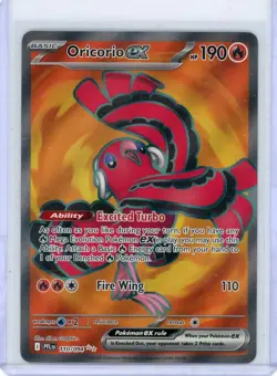 Oricorio ex 110/094 Me02: Phantasmal Flames Holo Full Art Pokemon ! - Image 1