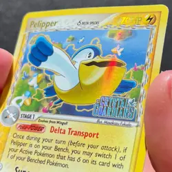 Pelipper | 26/100 Crystal Guardians | Reverse Holo Stamped Rare | Pokemon TCG LP - Image 4