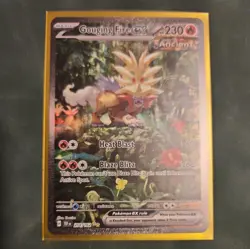 Gouging Fire ex 204/162 Special Illustration Rare Temporal Forces Pokemon TCG MP - Image 2