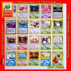 20x Pokemon Karten WOTC Sammlung gemischt div. Set TCG non Holo /E79 - Image 1
