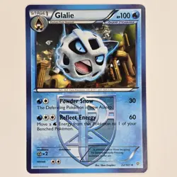 Glalie 22/101 Uncommon BW Plasma Blast LP Team Plasma Pokemon - Image 1