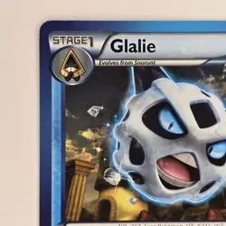 Glalie 22/101 Uncommon BW Plasma Blast LP Team Plasma Pokemon - Image 2