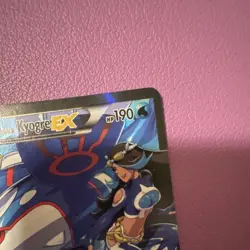The Pokemon Company Team Aqua's Kyogre EX Ultra Rare Full Art Holo 6/34 HP 190 - Image 4