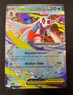 Mega Frosslass EX 047/217 Ascended Heroes Holo Ultra Rare English Pokemon NM - Image 1