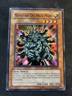 CARTE YU-GI-OH! MANJU DES DIX MILLE MAINS IOC-FR088 NEUF/MINT - Image 1