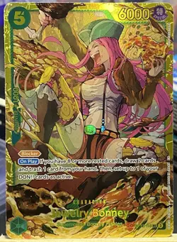 One Piece CCG - Jewelry Bonney SEC OP12-118 - Legacy of the Master English OP12 - Image 1