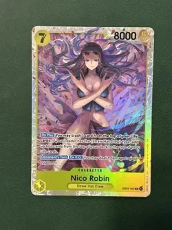 One Piece Nico Robin SR EB03-055 Heroines English NM+ - Image 1