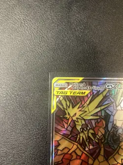 Pokemon TCG Moltres Zapdos Articuno GX Hidden Fates SM210 Promo Card Near Mint - Image 2