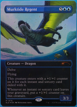 Murktide Regent (Secret Lair Promo) FOIL MINT MTG MAGIC CARD (503371) ABUGames - Image 1