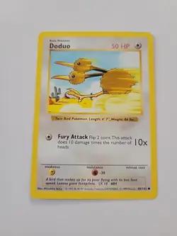Pokemon TCG Duo Of Doduo Base Set Unlimited Common Cards - Image 4