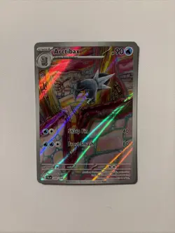 Pokemon TCG Arctibax Holo Illustration Rare Card 209/193 Sv02: Paldea Evolved - Image 1