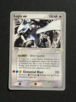 Pokemon Card TCG 2006 TCG Lugia Ex 105/115 2006 World Championships Excellent - Image 1