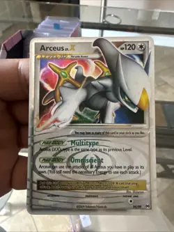 Pokemon TCG Arceus LV.X Holo Rare Card 94/99 Near Mint Condition - Image 1