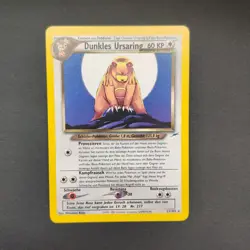 Pokemon TCG Karte - Dunkles Ursaring Deutsch 21/105 Neo Destiny NM - Image 3