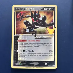 Pokemon Card Greninja SWSH144 Black Star Promo Near Mint - Image 1