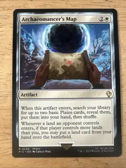 Archaeomancer's Map - 230 - NM - Commander: FINAL FANTASY - MTG - Image 1