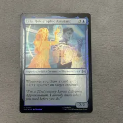 Marvel's Spider-Man Eternal Lyla, Holographic Assistant Foil 0007 SPE NM - Image 3