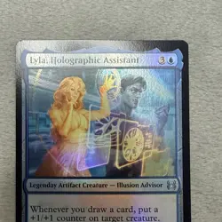 Marvel's Spider-Man Eternal Lyla, Holographic Assistant Foil 0007 SPE NM - Image 4