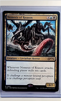 2023 MTG Magic the Gathering SLD Secret Lair Drop #1302 Nemesis of Reason - Image 1