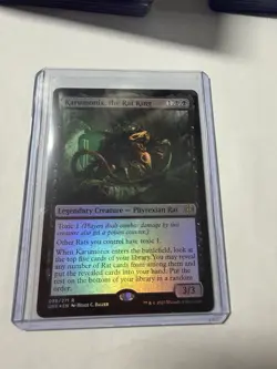 Karumonix, the Rat King Phyrexia: All Will Be One Foil - Image 1
