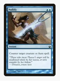 Nullify | MTG BNG | EDH Commander Counterspell Control Interaction | NM - Image 1