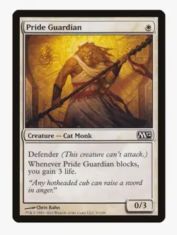 Pride Guardian | M12 | Pauper Staple Lifegain | MTG Soul Sisters | LP - Image 1