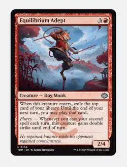 Equilibrium Adept | MTG Tarkir Dragonstorm (TDM) | EDH Commander Flurry | NEW NM - Image 1